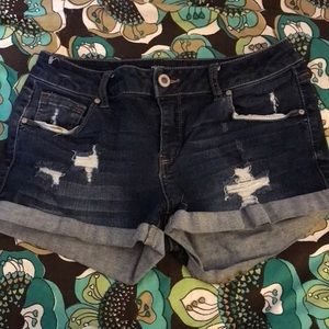 Wax jeans denim Jean shorts